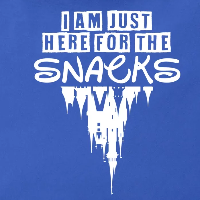 I Am Just Here For The Snacks Gift Zip Tote Bag