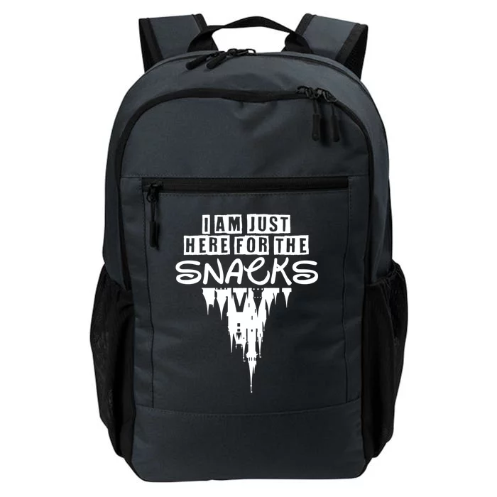 I Am Just Here For The Snacks Gift Daily Commute Backpack