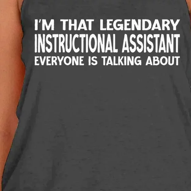 Instructional Assistant Job Title Instructional Assistant Women's Knotted Racerback Tank