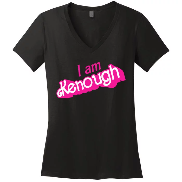 I Am Kenough Women's V-Neck T-Shirt