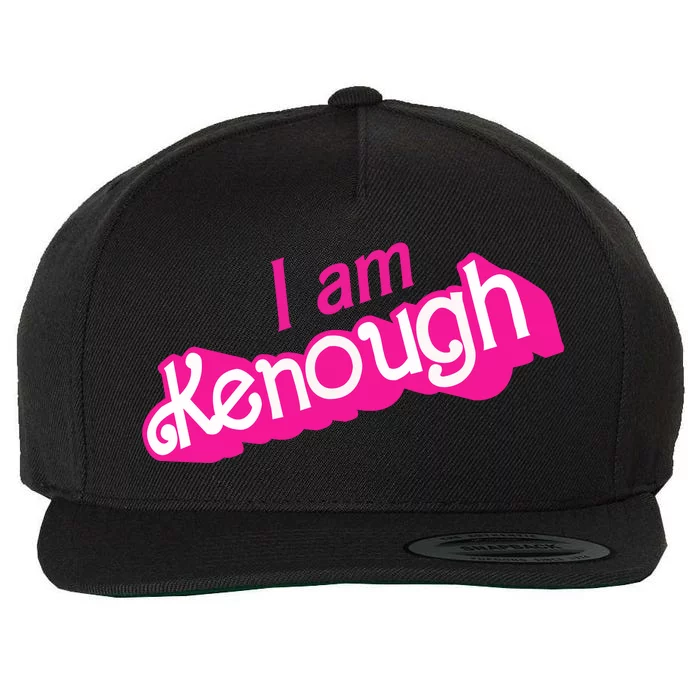 I Am Kenough Wool Snapback Cap