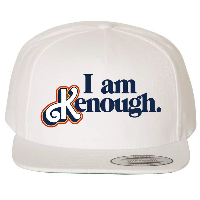 I Am Kenough Wool Snapback Cap