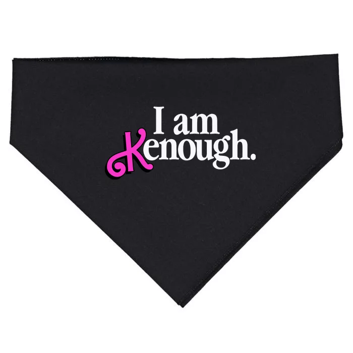 I Am Kenough Funny I Am Kenough For Men USA-Made Doggie Bandana