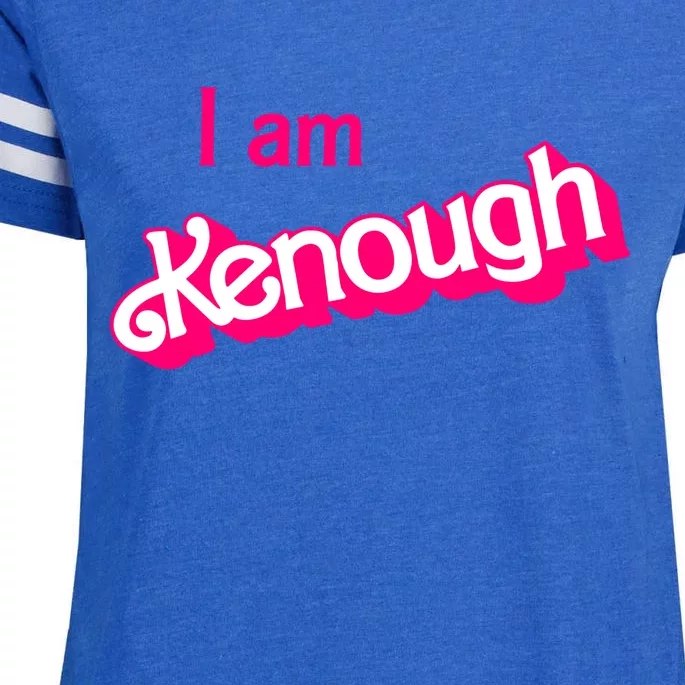 I Am Kenough Trendy Design Enza Ladies Jersey Football T-Shirt