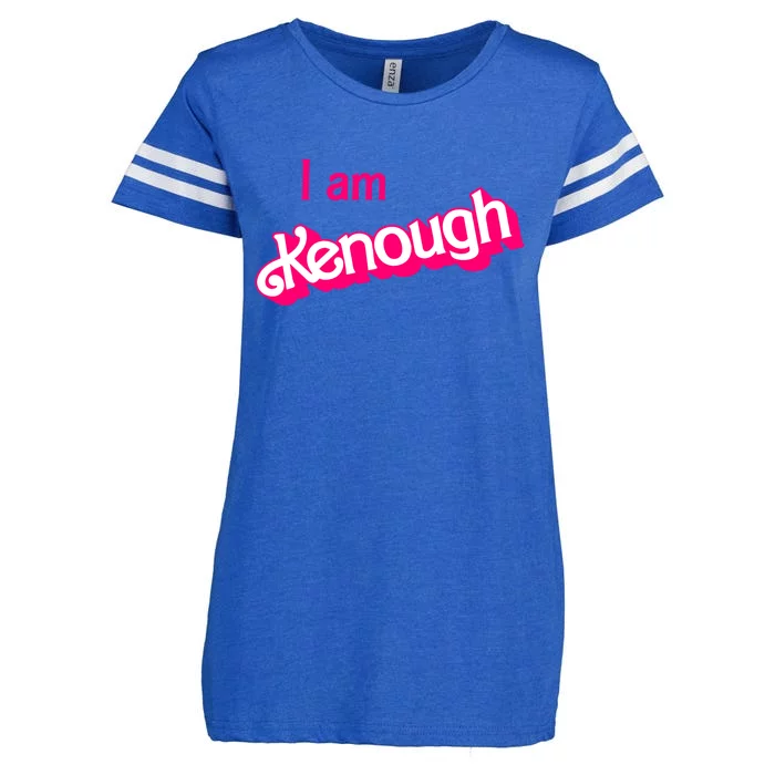 I Am Kenough Trendy Design Enza Ladies Jersey Football T-Shirt