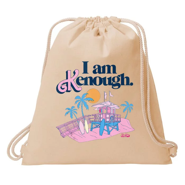 I Am Kenough Drawstring Bag