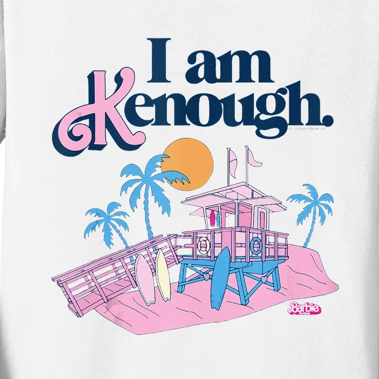 I Am Kenough Kids Long Sleeve Shirt