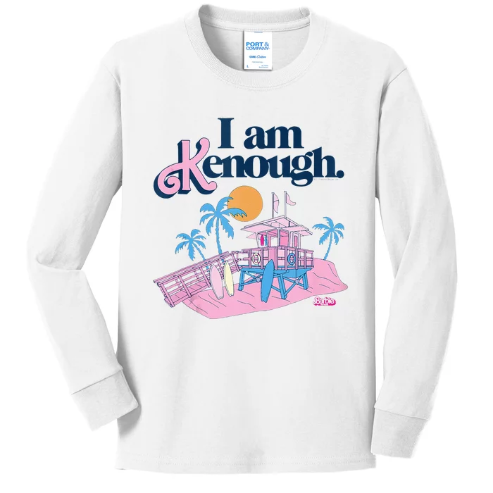 I Am Kenough Kids Long Sleeve Shirt