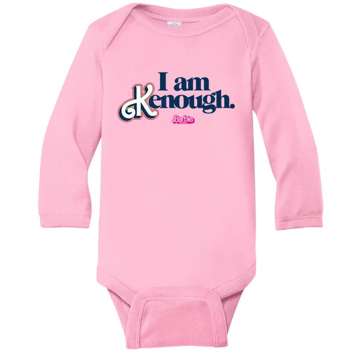 I Am Kenough Baby Long Sleeve Bodysuit