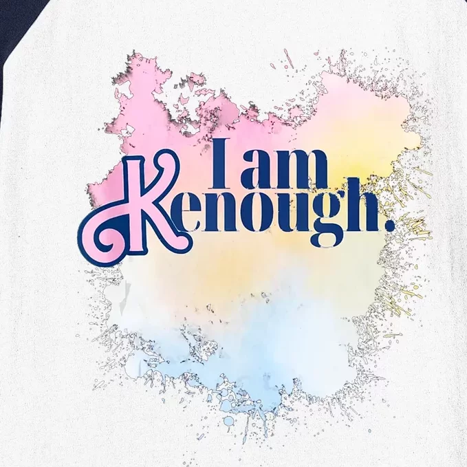 I Am Ken Enough Baseball Sleeve Shirt