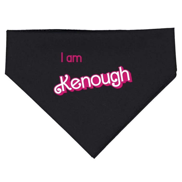 I Am Kenough Ken Enough USA-Made Doggie Bandana