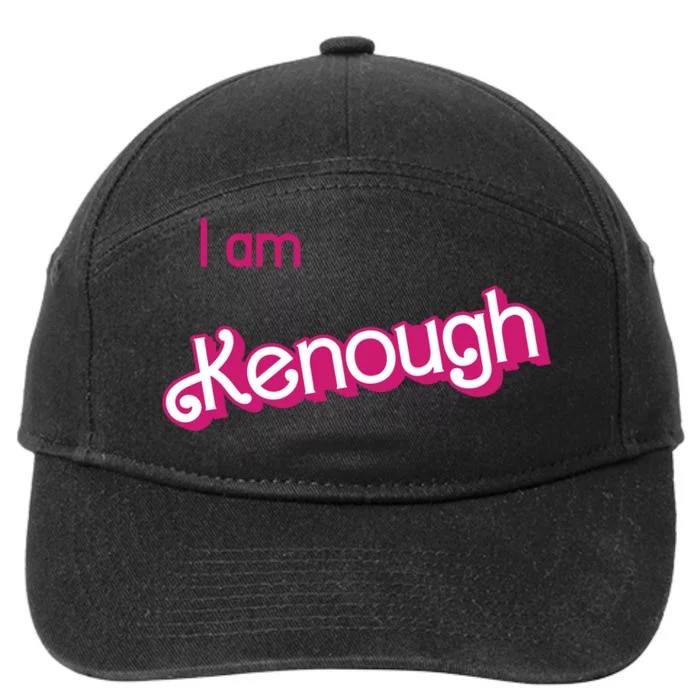 I Am Kenough Ken Enough 7-Panel Snapback Hat