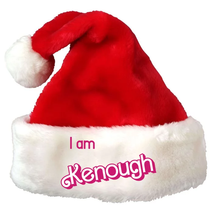 I Am Kenough Ken Enough Premium Christmas Santa Hat