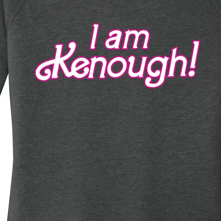 I Am Kenough Women's Perfect Tri Tunic Long Sleeve Shirt