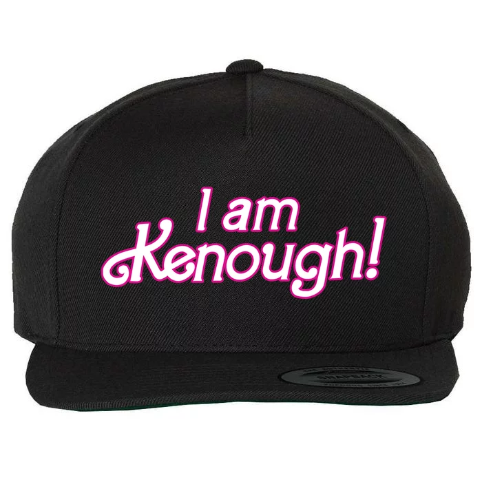 I Am Kenough Wool Snapback Cap