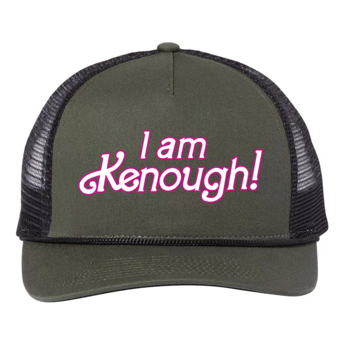 I Am Kenough Retro Rope Trucker Hat Cap