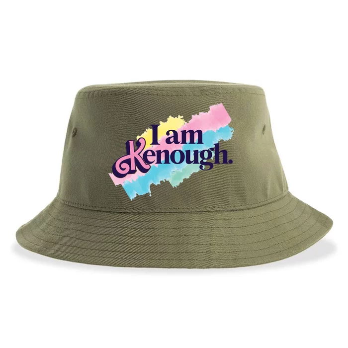 I Am Kenough Ken Doll Funny Fan Lover Sustainable Bucket Hat