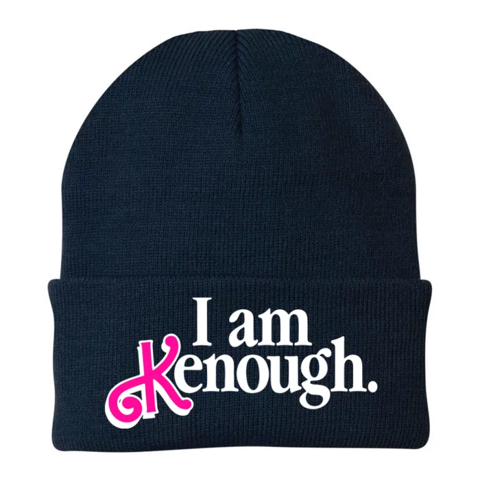 I Am Kenough Enough Knit Cap Winter Beanie