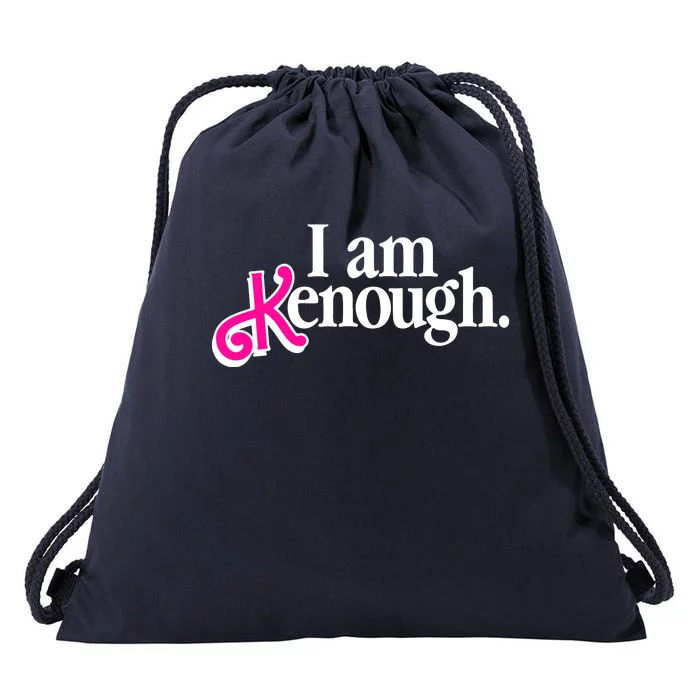 I Am Kenough Enough Drawstring Bag