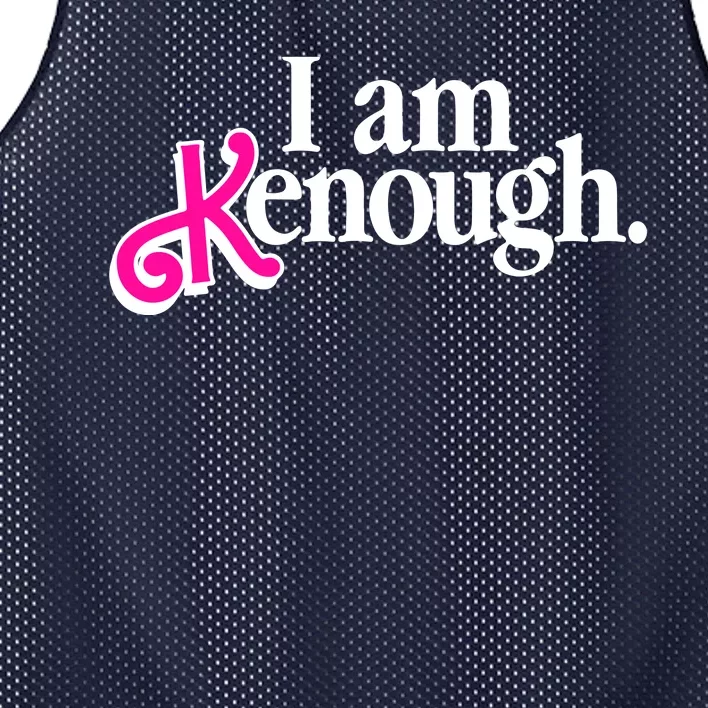 I Am Kenough Enough Mesh Reversible Basketball Jersey Tank