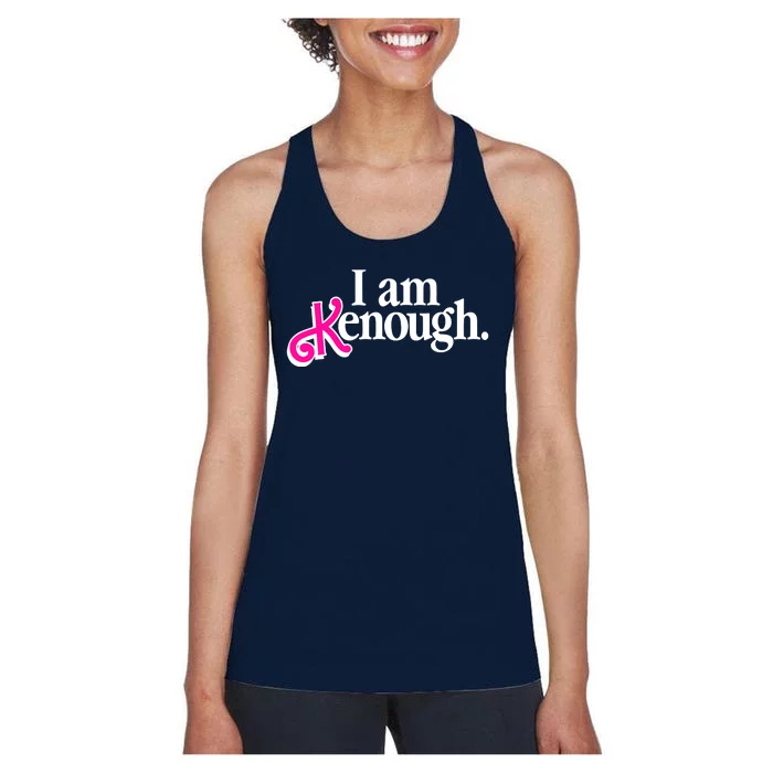 I Am Kenough Enough Women's Racerback Tank