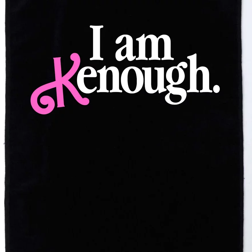 I Am Kenough Funny I Am Kenough For Men Platinum Collection Golf Towel