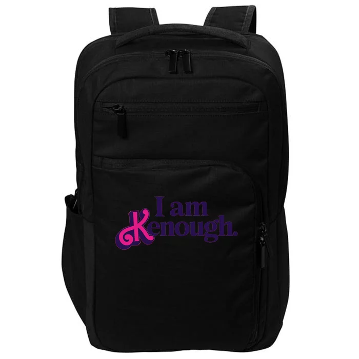 I Am Kenough For Men Women Impact Tech Backpack