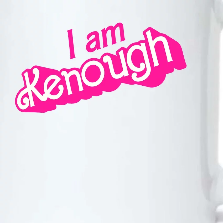 I Am Kenough Kenough Black Color Changing Mug