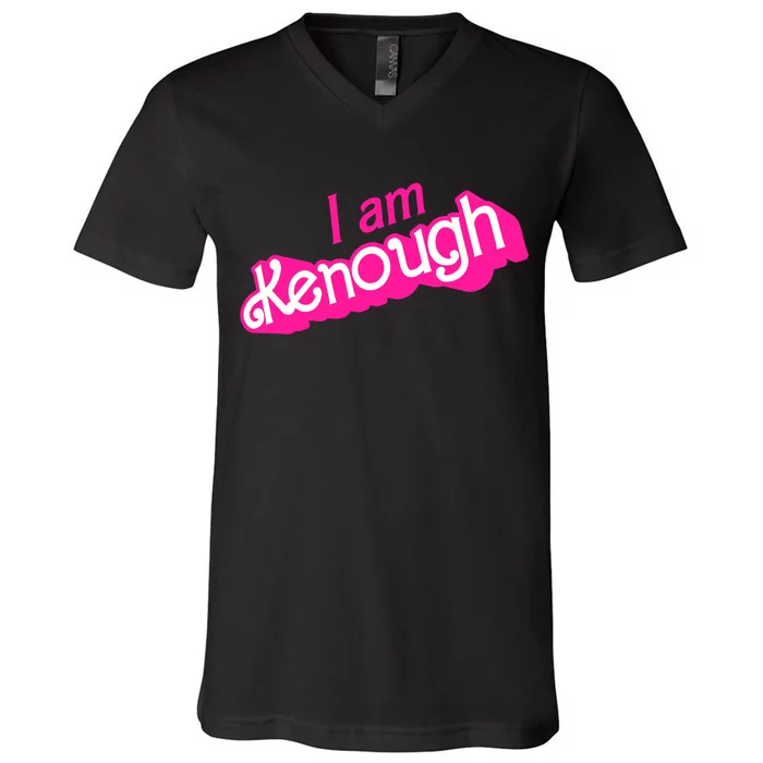 I Am Kenough Kenough V-Neck T-Shirt