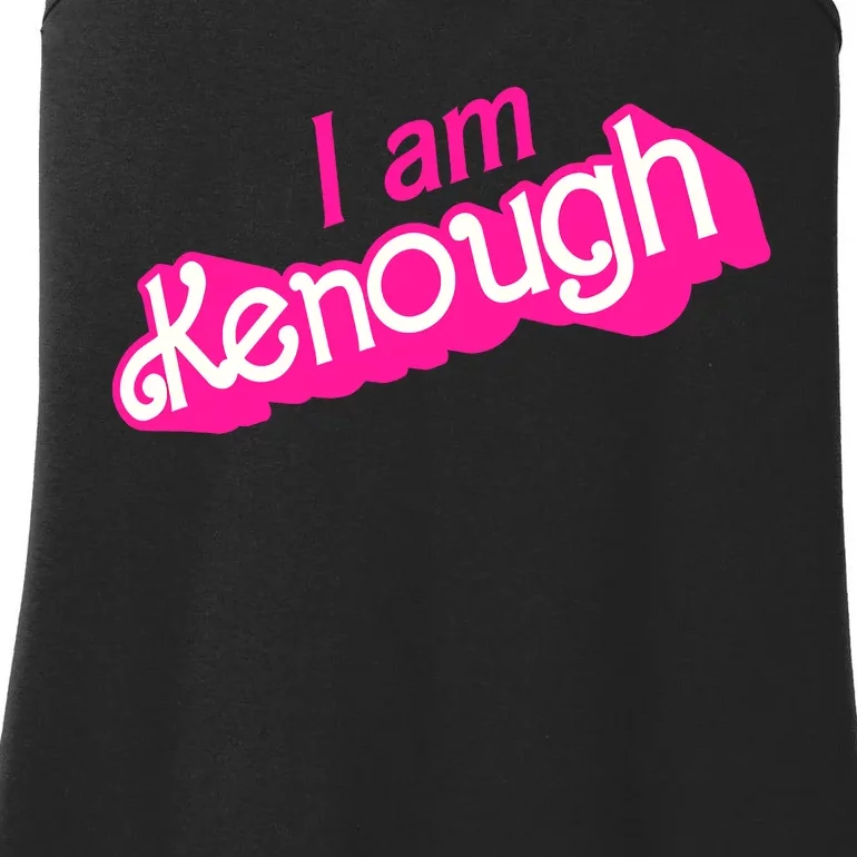 I Am Kenough Kenough Ladies Essential Tank