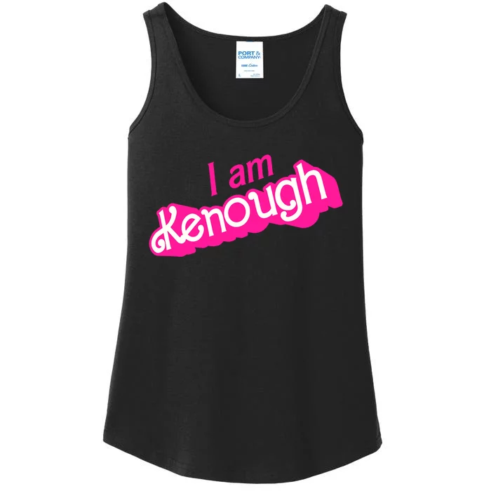 I Am Kenough Kenough Ladies Essential Tank