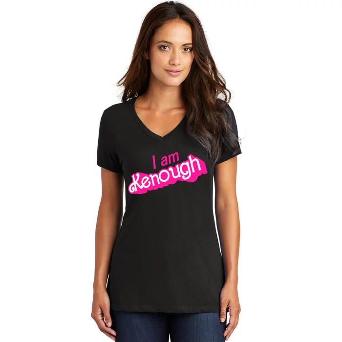 I Am Kenough Kenough Women's V-Neck T-Shirt