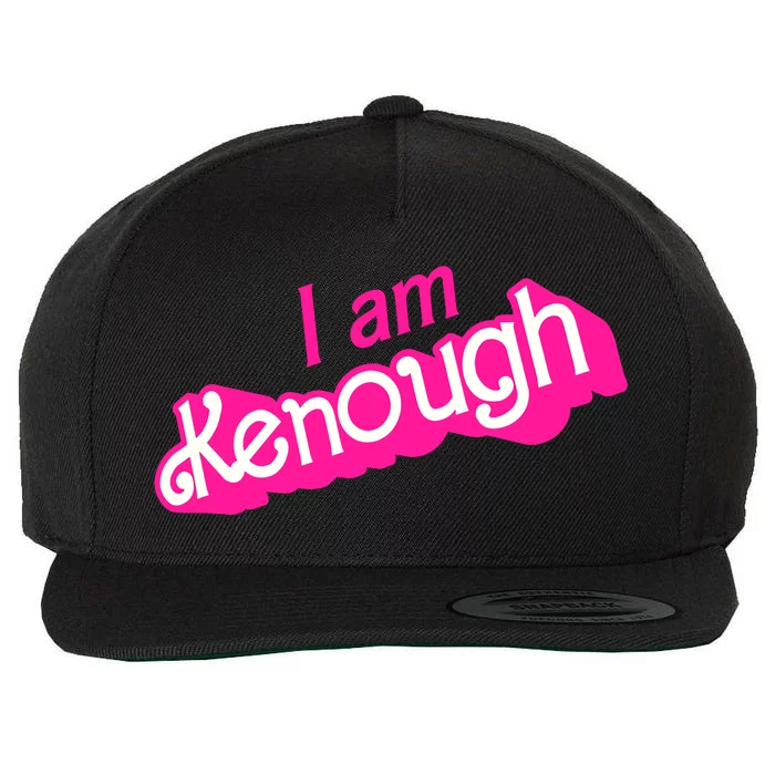 I Am Kenough Kenough Wool Snapback Cap