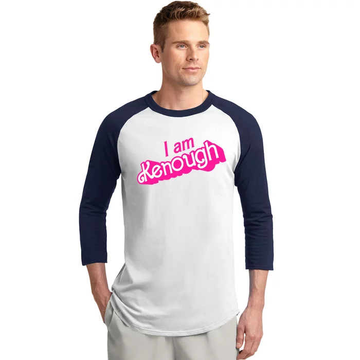 I Am Kenough Kenough Baseball Sleeve Shirt