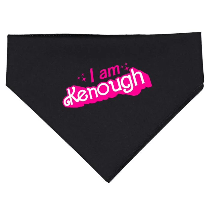 I Am Kenough For Men Women USA-Made Doggie Bandana