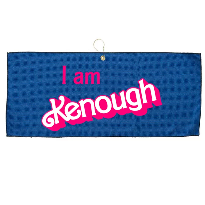 I Am Kenough Trendy Design Large Microfiber Waffle Golf Towel