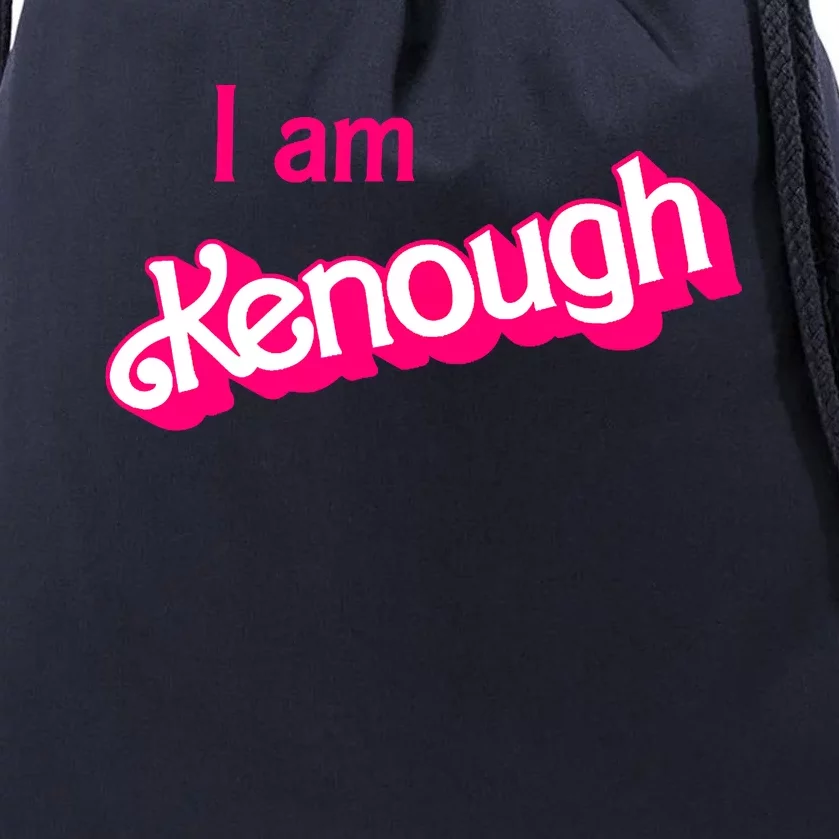 I Am Kenough Trendy Design Drawstring Bag