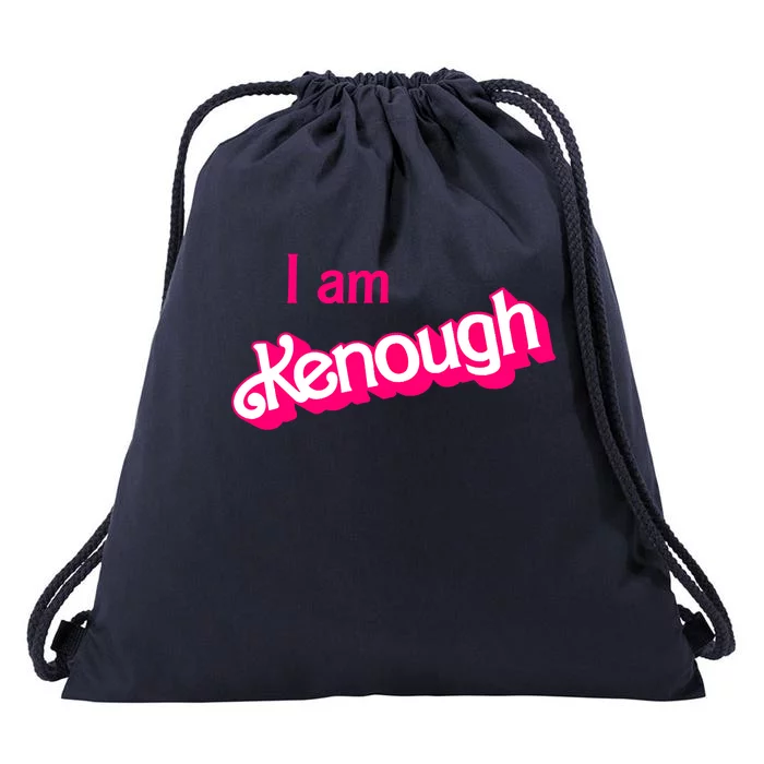 I Am Kenough Trendy Design Drawstring Bag