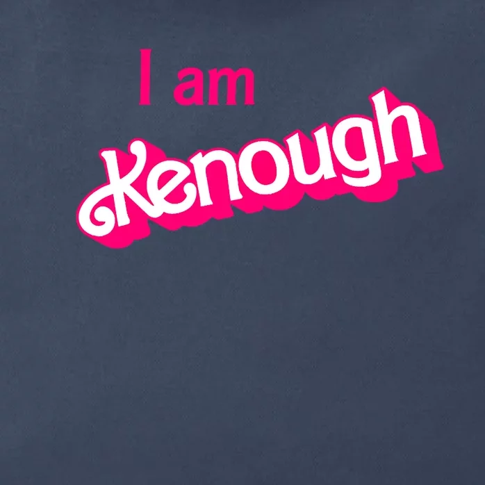 I Am Kenough Trendy Design Zip Tote Bag