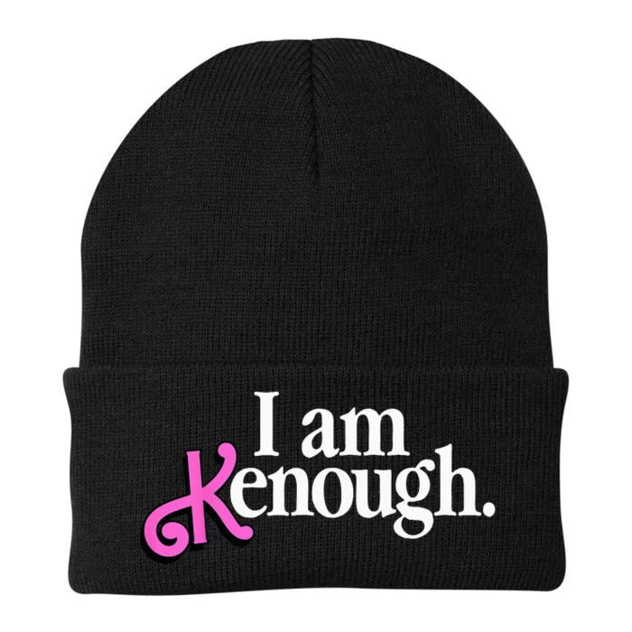 I am Kenough Funny i am kenough Knit Cap Winter Beanie