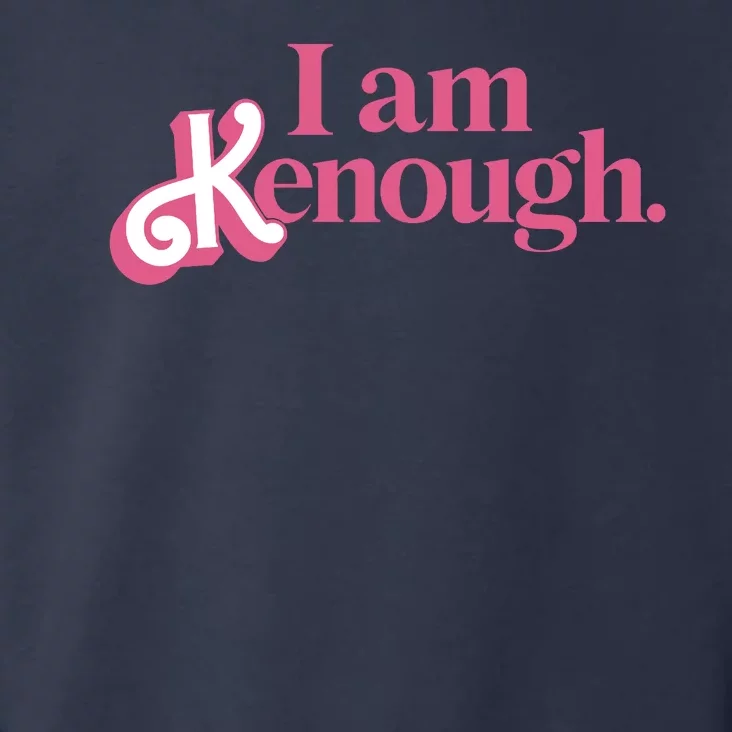 I Am Kenough Funny Ken Toddler Hoodie