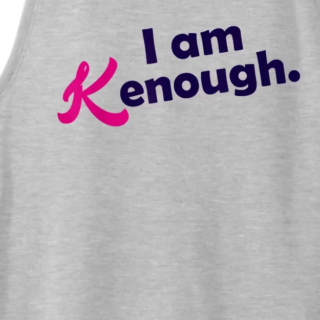 I Am Kenough Enough Ladies Tri-Blend Wicking Tank