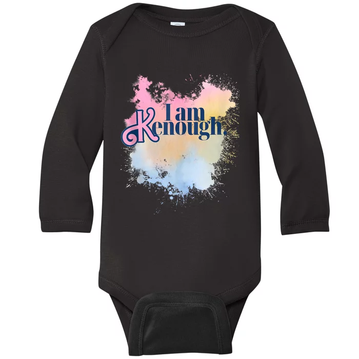 I Am Ken Enough Baby Long Sleeve Bodysuit