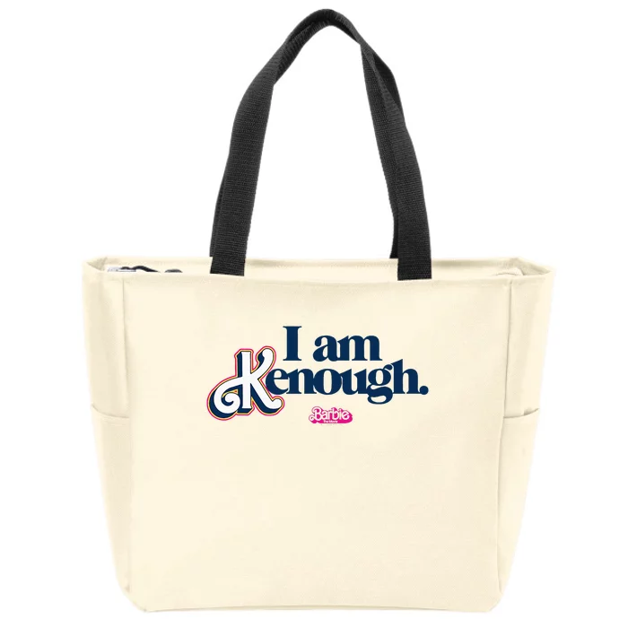 I Am Kenough Zip Tote Bag