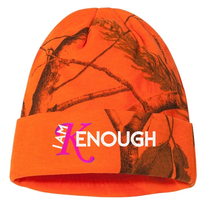 I Am K Enough Funny Kenenough Trending Kati - 12in Camo Beanie