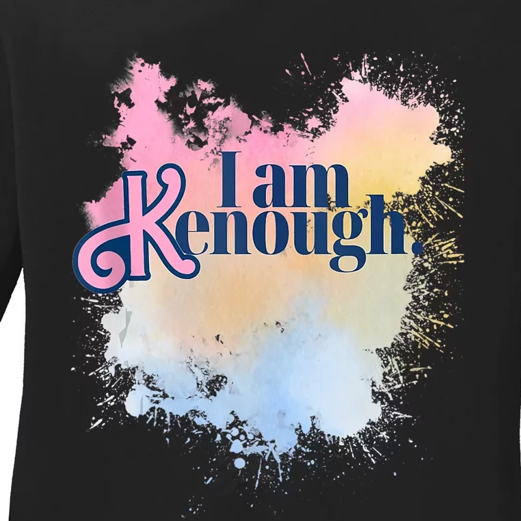 I Am Ken Enough Ladies Long Sleeve Shirt