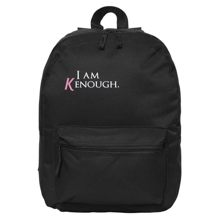 I Am Kenough 16 in Basic Backpack