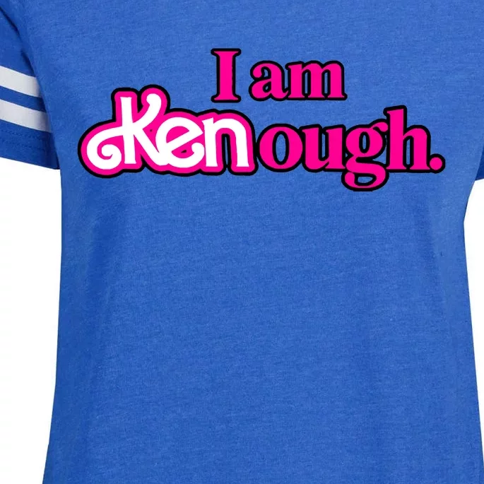 I Am Kenough Enza Ladies Jersey Football T-Shirt