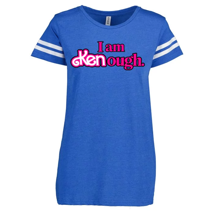 I Am Kenough Enza Ladies Jersey Football T-Shirt