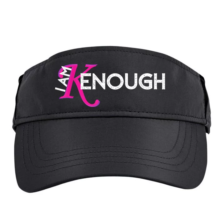 I Am K Enough Funny Kenenough Adult Drive Performance Visor